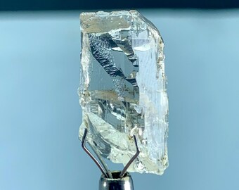 Geätzter natürlicher Farb-Topas-Kristall aus Skardu Pakistan - 22.55 Karat