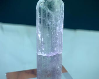 Natural Full Termination Pink Kunzite Crystal