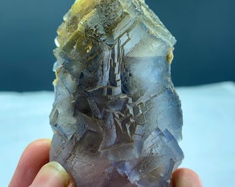 Natural Purple Fluorite Specimen