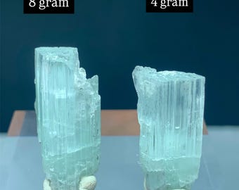 Himmelblauer Aquamarin-Kristall aus Shigar-Tal, Pakistan