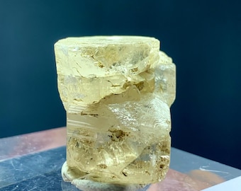 Etched Natural color Topaz Crystal From Skardu Pakistan - 127.15 carat