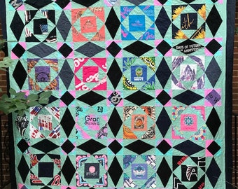 Deposit for a Custom Memorial Quilt made from your loved ones clothing