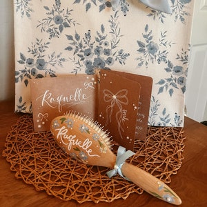 Wedding Hairbrushes, Keepsake Hairbrushes, Bride Hairbrushes, Personalized Hairbrushes, Bridesmaids Gifts, Bachelorette Gifts