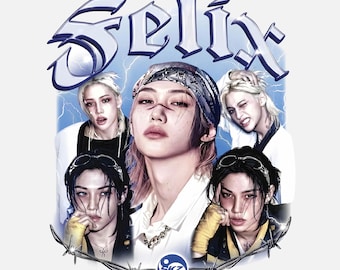 Felix Stray Kids PNG, SKZ Digital Download, Clipart Design