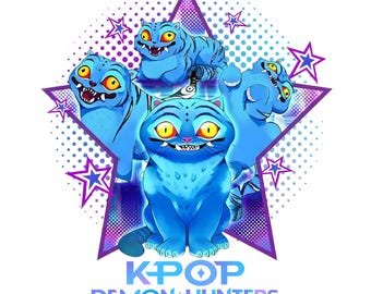 KPOP デーモンハンター ダーピー タイガー 40cm Kpop Demon Hunters Derpy TIger keychain | eBay