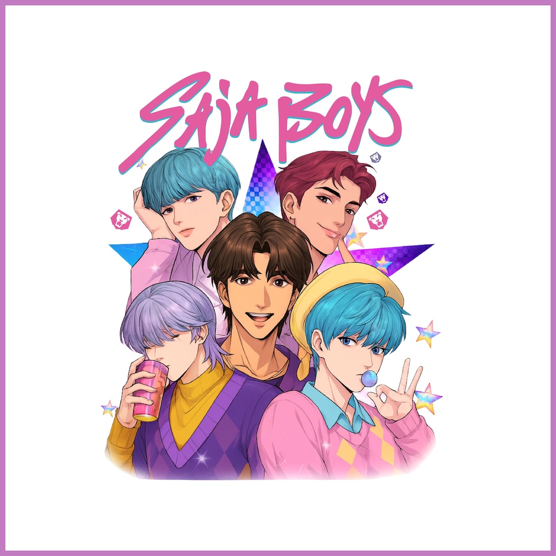 SAJA Boys PNG, Kpop Demon Hunters Png, Kpop Merch Clipart, Saja Boys ...