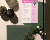 Bubblegum Pink Printable Resume Template