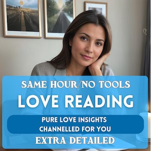 In Depth Love Reading Same Hour, Psychic Love Reading, Same Hour Love Tarot Reading, Soulmate Tarot Reading, Twin Flame Reading