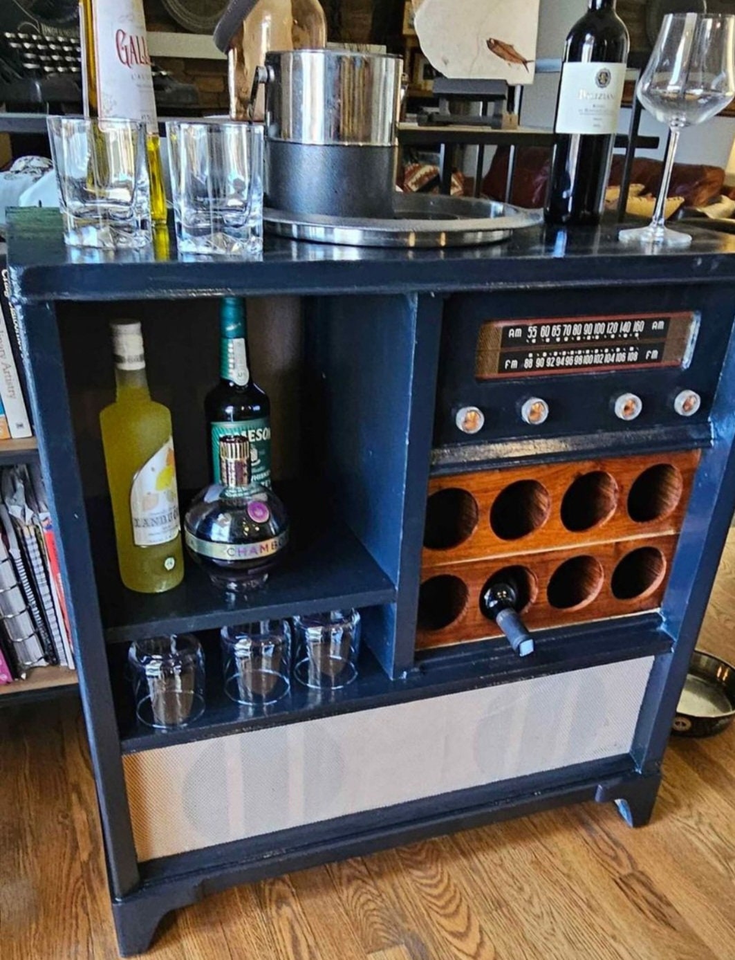 Antique wine bar cabinet - Etsy 日本