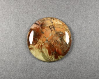 Large Carrasite Jasper Round Cabochon 32.5 mm