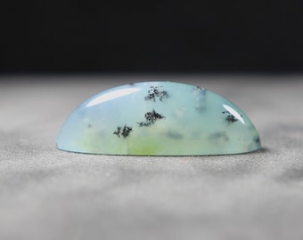 Chrysoprase Large High Dome Oval Cabochon 32.9 x 10.8 mm