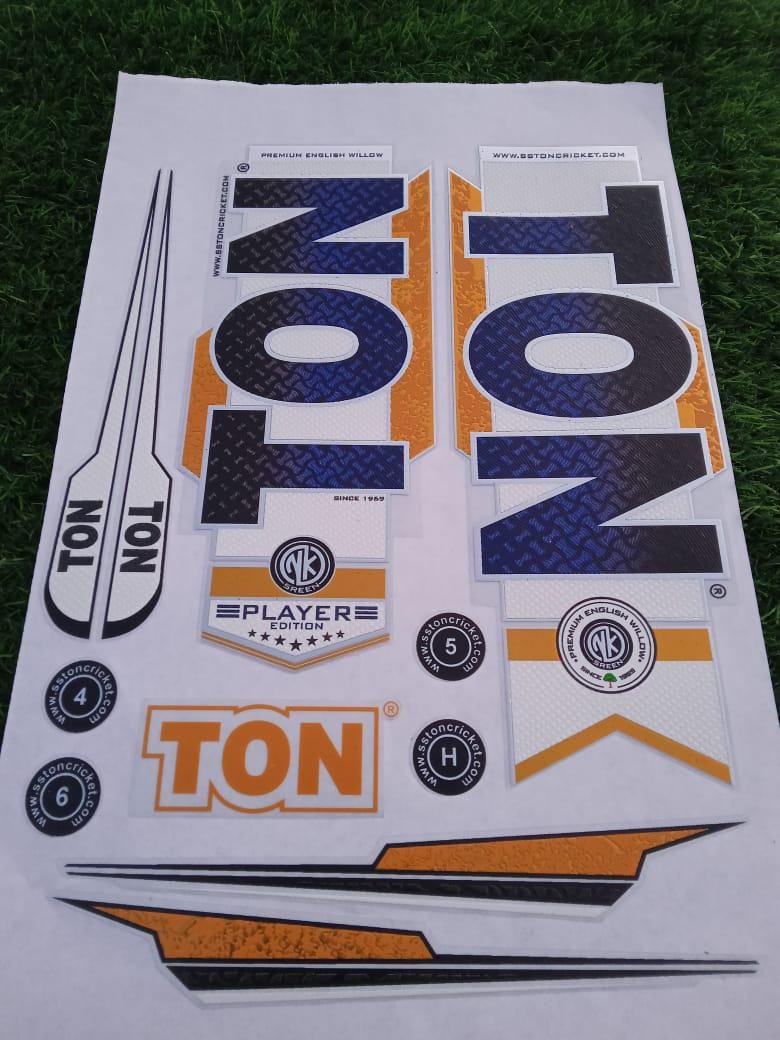 2025 Latest Edition TON (pack of 3 Cricket Bat Stickers ). Select Any 3 ...