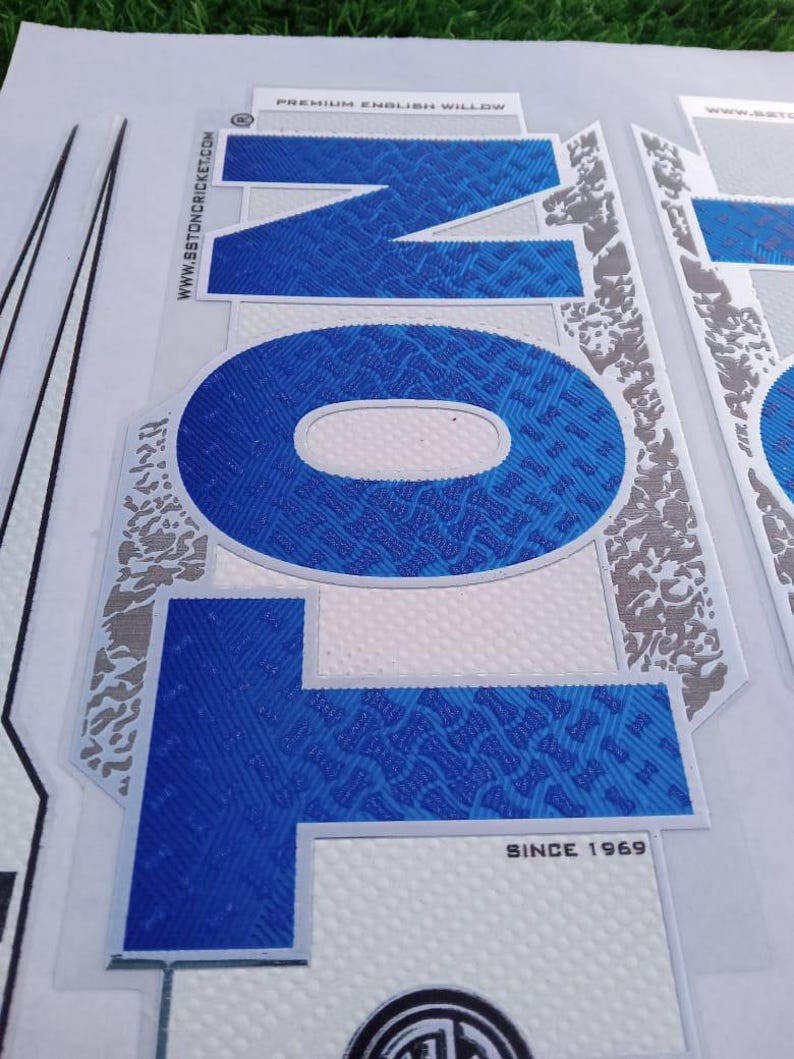 2025 Latest Edition TON (pack of 3 Cricket Bat Stickers ). Select Any 3 ...