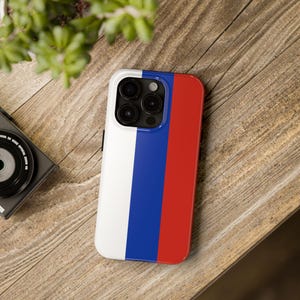 Russia Flag Phone Case | Classic Russian Design for iPhone & Samsung