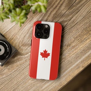 Canada Flag Phone Case | Classic Canadian Design for iPhone & Samsung