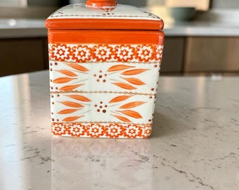 Vintage Hans Jurgen Pickle Jar, Boar's Head, Deli Store