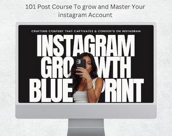 Kurs Instagram Growth Blueprint z Master Resell Rights Mini kurs MRR PLR Instagram Growth Guide Strategia rozwoju marketingu cyfrowego