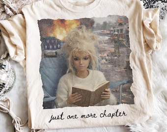 Just One More Chapter PNG Funny Book Lover Tshirt Design Disgusting Doll Bookish Gifts Funny Reading Meme Shirt Reader Digital Download