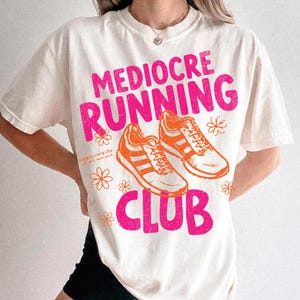 Mediocre Running Club PNG Bundle Doodle Social Club Sublimation Runner Gifts Funny Fitness Meme Sporty Workout Shirt Design Digital Download
