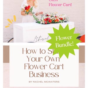 Flower Cart Business Bundle