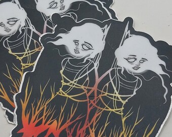 Burning Witches - Sticker