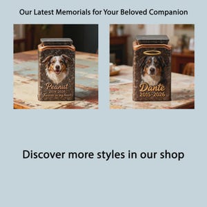 Custom Hand-paint Cat Ashes Urn with Personalized Sculpture, Ceramic Pet Memorial Urn, Handmade Keepsake, Pet Loss Gift, Cat Remembrance Box image 11