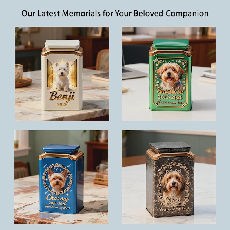 Custom Hand-paint Cat Ashes Urn with Personalized Sculpture, Ceramic Pet Memorial Urn, Handmade Keepsake, Pet Loss Gift, Cat Remembrance Box image 12