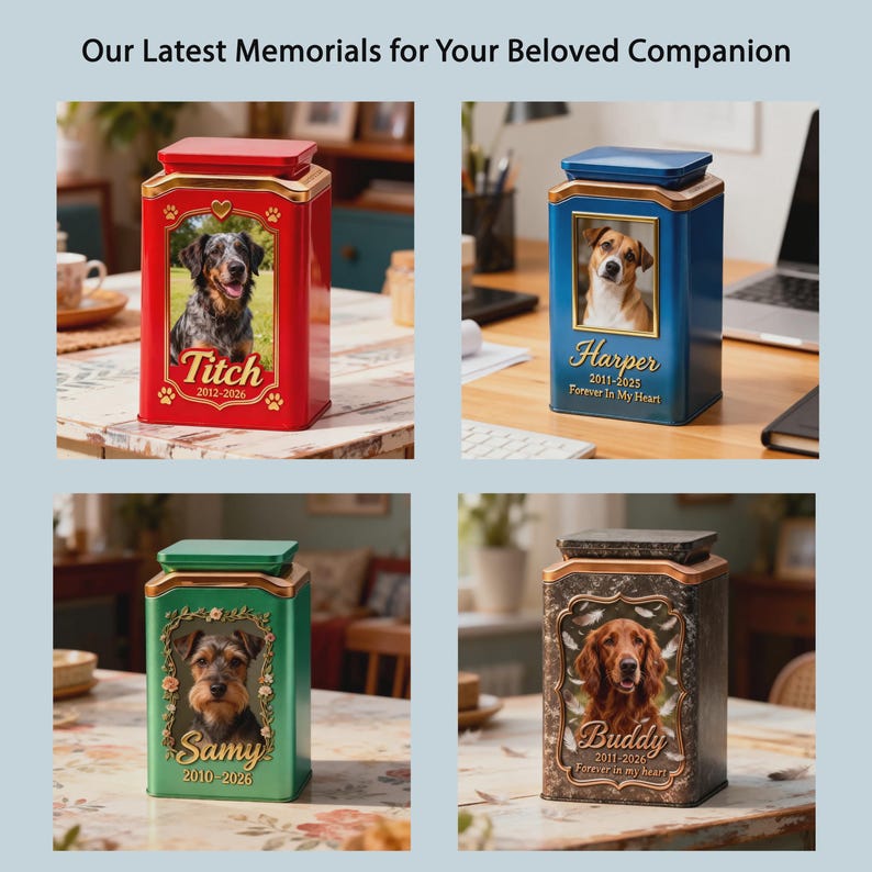 Custom Hand-paint Cat Ashes Urn with Personalized Sculpture, Ceramic Pet Memorial Urn, Handmade Keepsake, Pet Loss Gift, Cat Remembrance Box image 14
