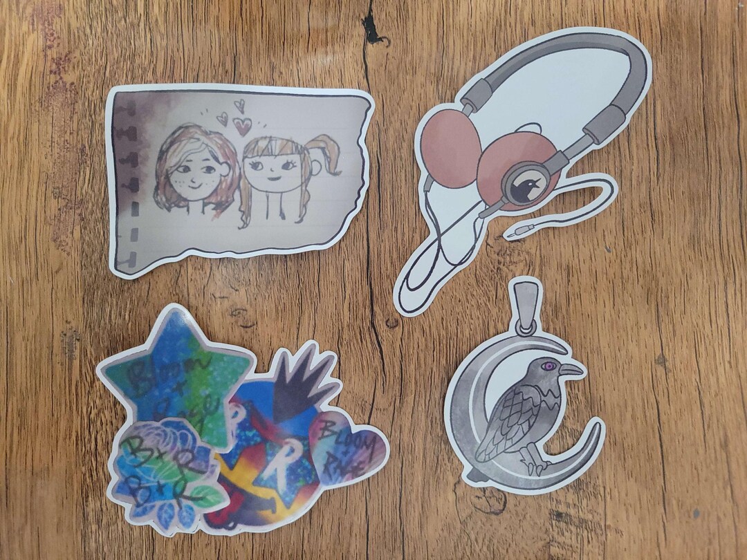 LR: Bloom and Rage Stickers (set 3) - Etsy