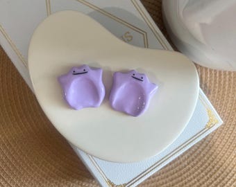 Handmade Clay Ditto Worry Stone Charm Fidget Accessory