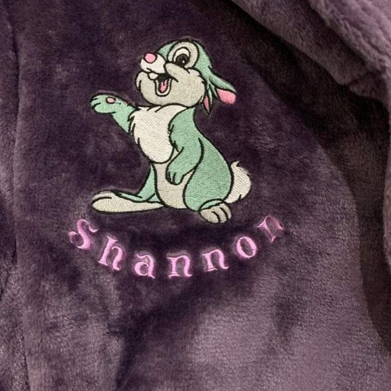 Bambi Thumper Embroidery Design: Cartoon Rabbit, 4 Sizes (digital ...