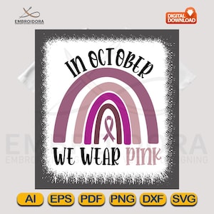Pink Ribbon SVG: Breast Cancer Awareness Design (Cut File for Cricut)