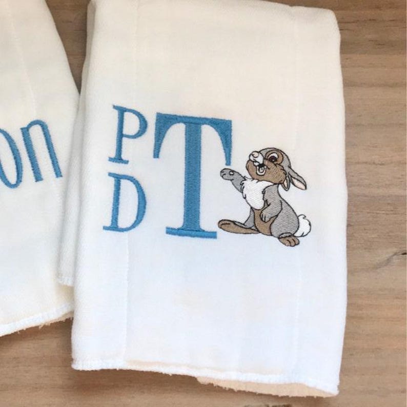 Bambi Thumper Embroidery Design: Cartoon Rabbit, 4 Sizes (digital ...