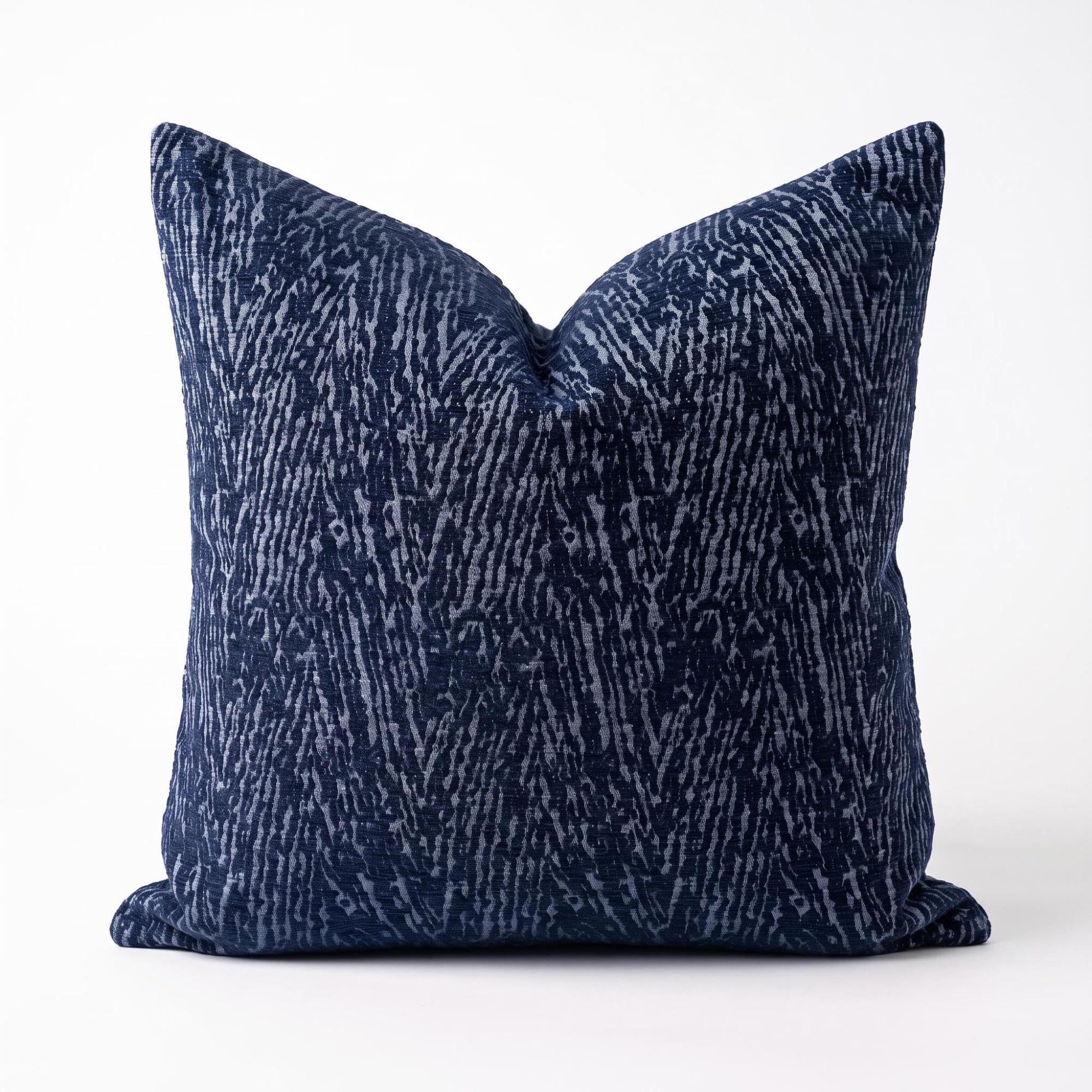 Dunkelblaue kissen
