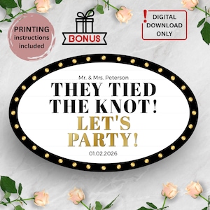 Wedding Bottle Service Sign 6, Customizable Marquee Reception Sign Template, Personalized Wedding Decor, Event Entrance Sign Ideas - MS200