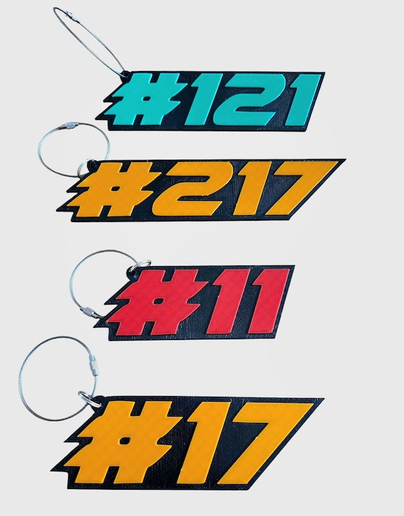 Custom Karting Number Tags: Weatherproof Kart Gear