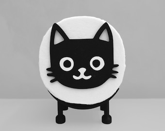 Cat Toilet Paper Holder – Toliet Paper Holder - Cute & Functional Bathroom Decor - Toliet Paper Stand