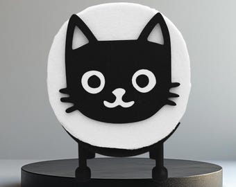 3D Printed Cat Toilet Paper Holder: Quirky Bathroom Decor