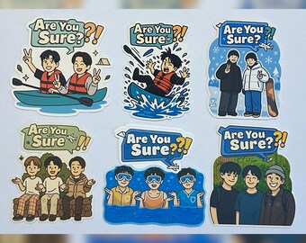 Are You Sure?! BTS Sticker Set