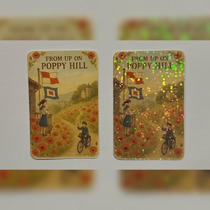 Adesivo "La collina dei papaveri" dello Studio Ghibli