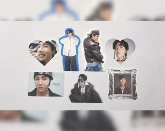 Adesivi di J-Hope e della Monna Lisa dei BTS (scorte limitate)