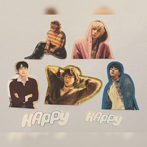 Jin Happy Album Stickers BTS (Ausverkauf)