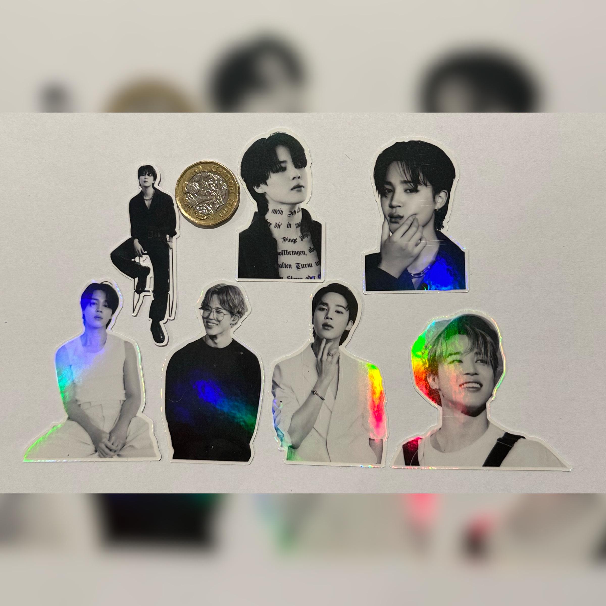 ジミン シャイニーステッカー BTS - Etsy 日本