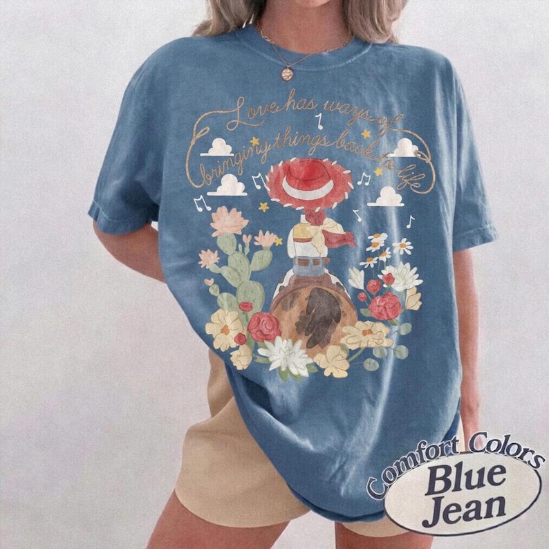 Comfort Colors Toy Story Jessie Shirt, I Knew It I Knew You Shirt, TS and Toy Story 5 Friendship Shirt, Disneyland Toy Story Family Shirts image 5