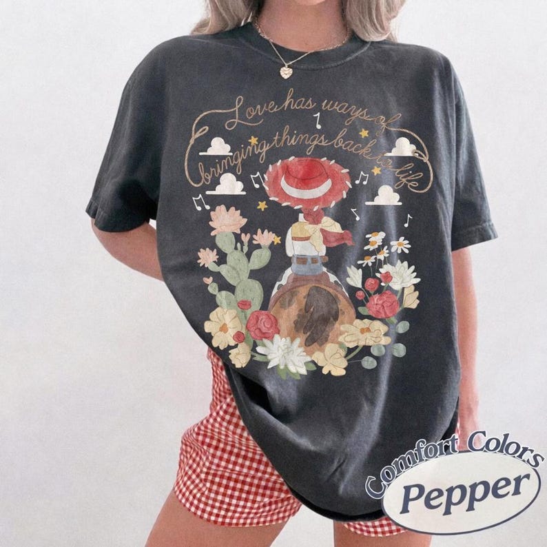 Comfort Colors Toy Story Jessie Shirt, I Knew It I Knew You Shirt, TS and Toy Story 5 Friendship Shirt, Disneyland Toy Story Family Shirts image 2