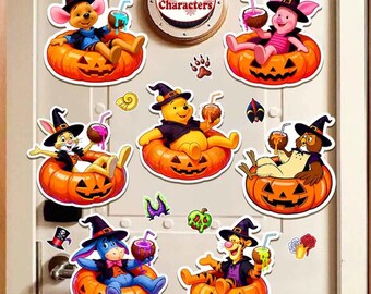 200+ Disney characters Halloween Cruise Pumpkin Floats magnet, Pumpkin Swimming Floats Mickey & friends, Personalized 1st Cruise Magnet