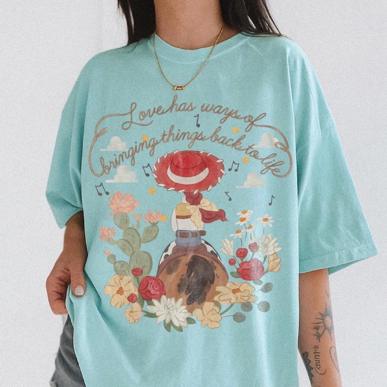 Comfort Colors Toy Story Jessie Shirt, I Knew It I Knew You Shirt, TS and Toy Story 5 Friendship Shirt, Disneyland Toy Story Family Shirts image 4