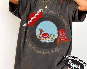 Vintage I Knew It I Knew You Shirt, TS and Toy Story 5 Friendship Shirt, Woody Buzz Lightyear Tee, Disneyland Toy Story Family Matching Tee