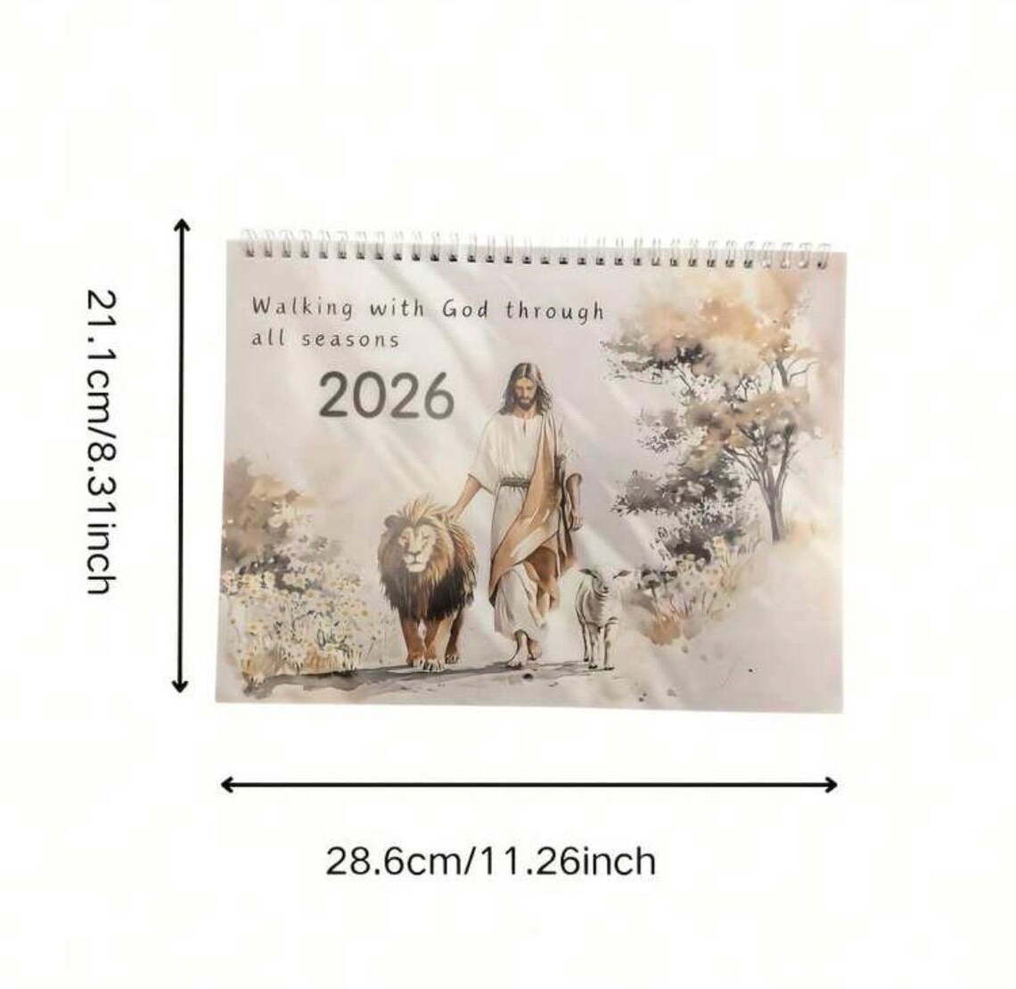 2026 Christian Bible Verse Calendar | Daily Devotional Planner With ...