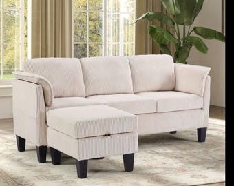 70" Convertible Modern Cloud Couch - Modular Couch Set with Cushion Pillows, Boneless Couch, Soft Cushions, Ready-To-Assemble